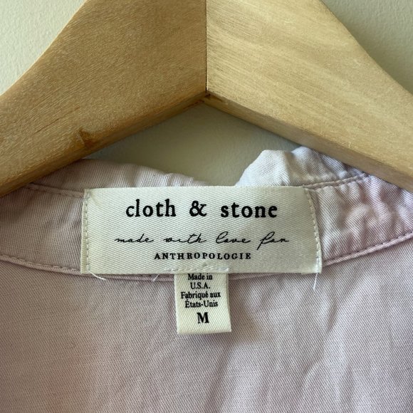 Anthropologie | Cloth and Stone Dip Tie Dyed Button Up Shirt - Size M - Picture 6 of 11